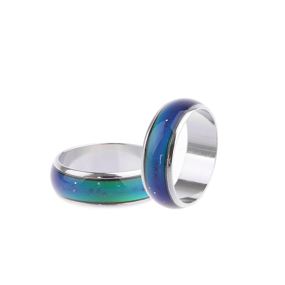 Solighter Mood Ring Hadiah Menakjubkan Kontrol Suhu Unisex