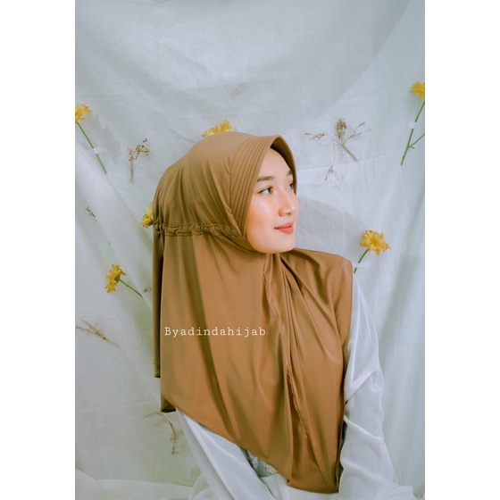 JILBAB SERUT POLOS JOKOWI HIJAB SERUT ADIBA Hijab instant-5