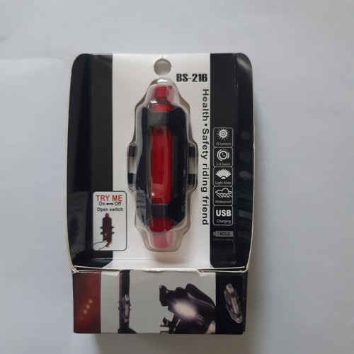 lampu sepeda led usb rechargeable BS-216