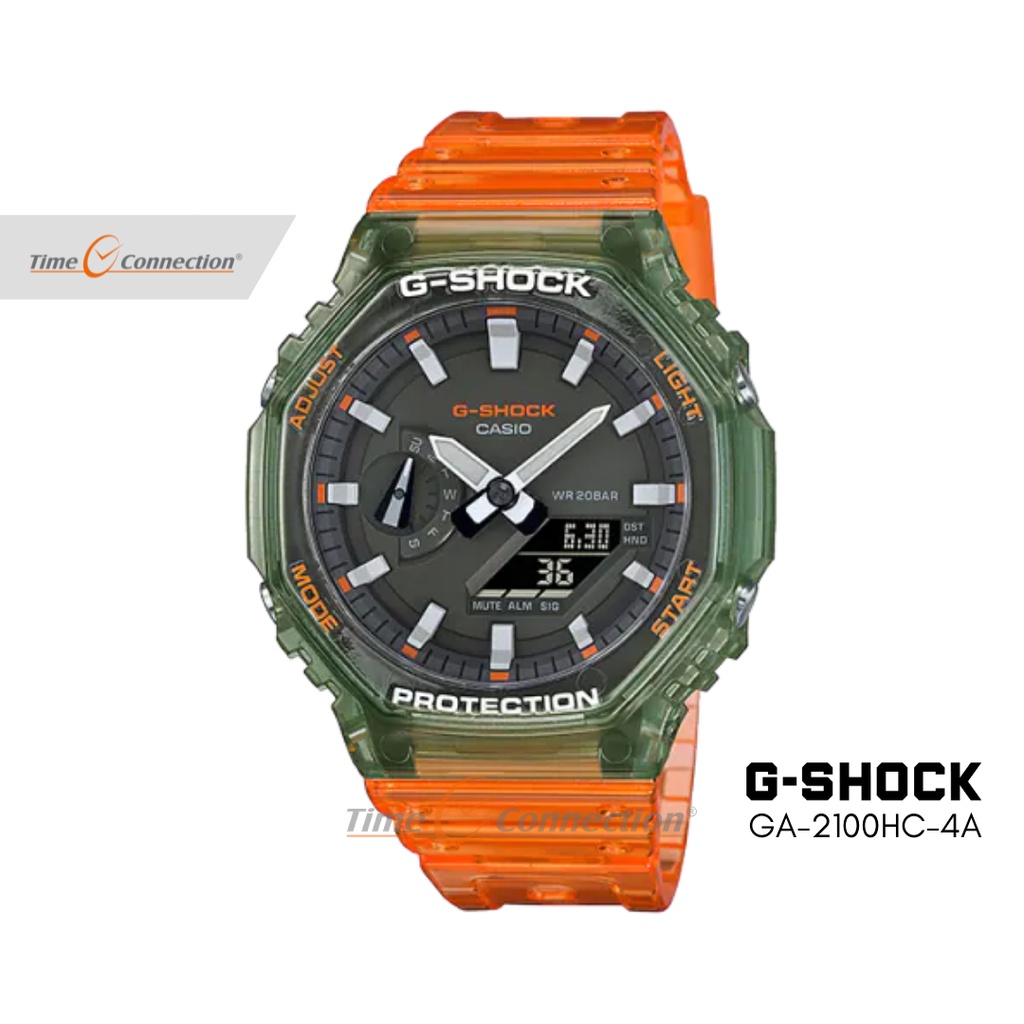 Casio G-SHOCK GA-2100HC-4A Original / Jam Tangan Pria Analog Digital / Gshock G shock GA2100 GA2100H
