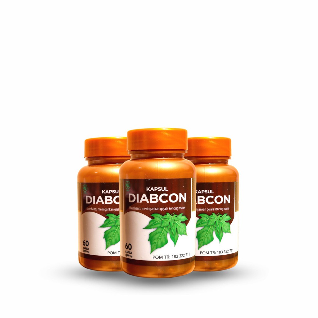 ORIGINAL Kapsul Diabcon Obat Gula Darah Tinggi, Atasi Diabetes Kencing Manis Terbaik