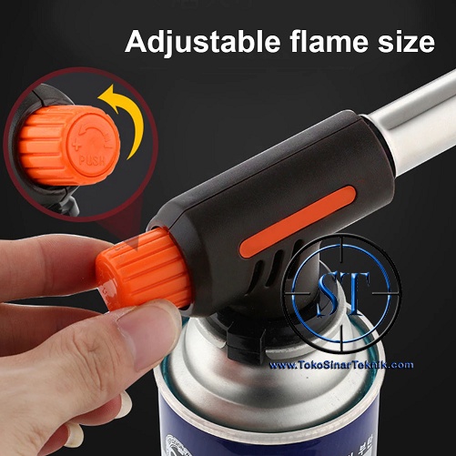 Pistol Portable Gas Torch 1300C / BBQ Blow Torch / Flame Gun / Korek Gas Torch Hi Cook Cocok Untuk di Dapur - FIRETRIC 807