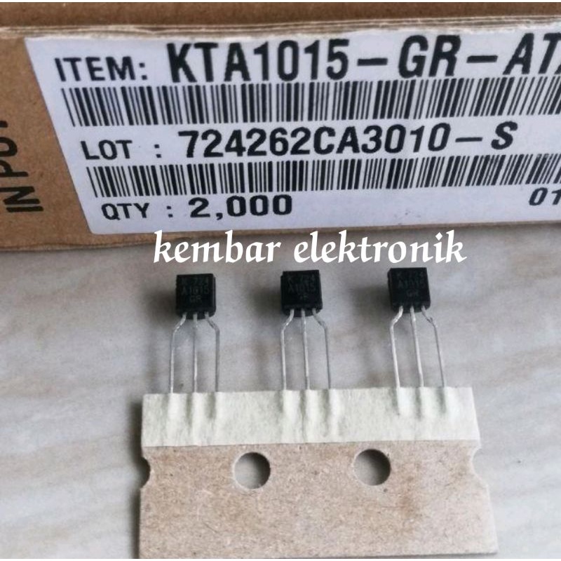 TRANSISTOR C1815 A1015 KEC ORIGINAL Per 10pcs