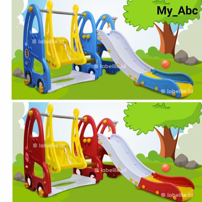 Perosotan Ayunan Labeille Mainan Anak Prosotan Slide Swing Playground