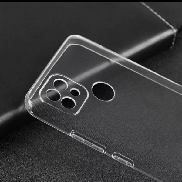 Case Realme C21 / Realme C21Y Clear Case Tebal 2MM Transparant TPU Premium Softcase