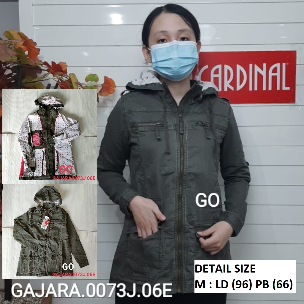 BB CARDINAL GIRL CP JAKET CEWEK Pakaian Wanita Outerwear Perempuan Jaket Sweater 100% Original!