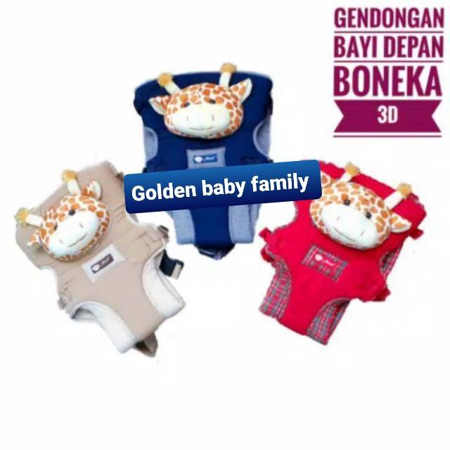 Gendongan depan boneka merek  jassen ori