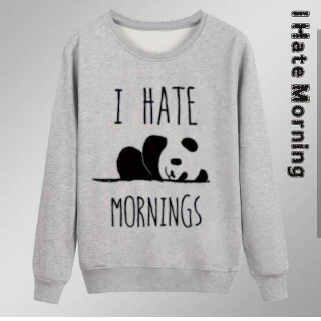 I hate morning