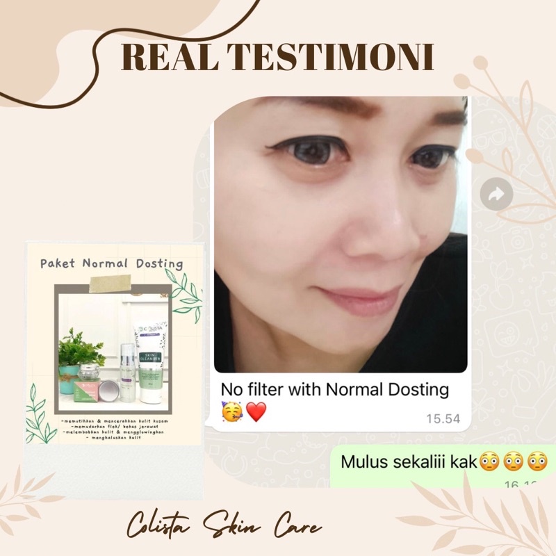 Paket Normal Dosting Colista skin care-3