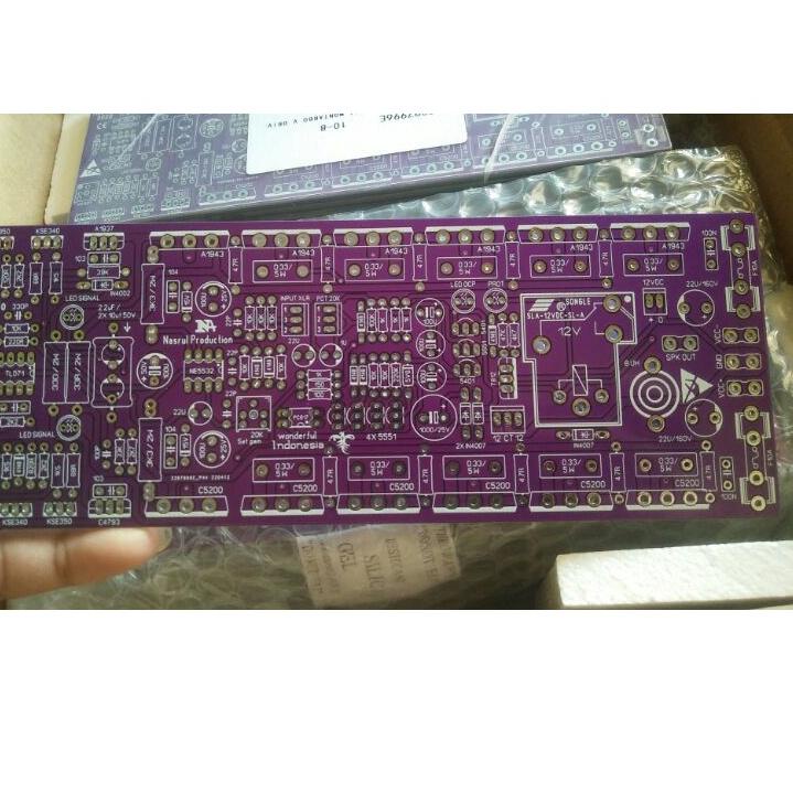 Tidak Diragukan.. PCB MONTARBO FULL FITURE | MODEL 2U 20 CM | Dobel Layer