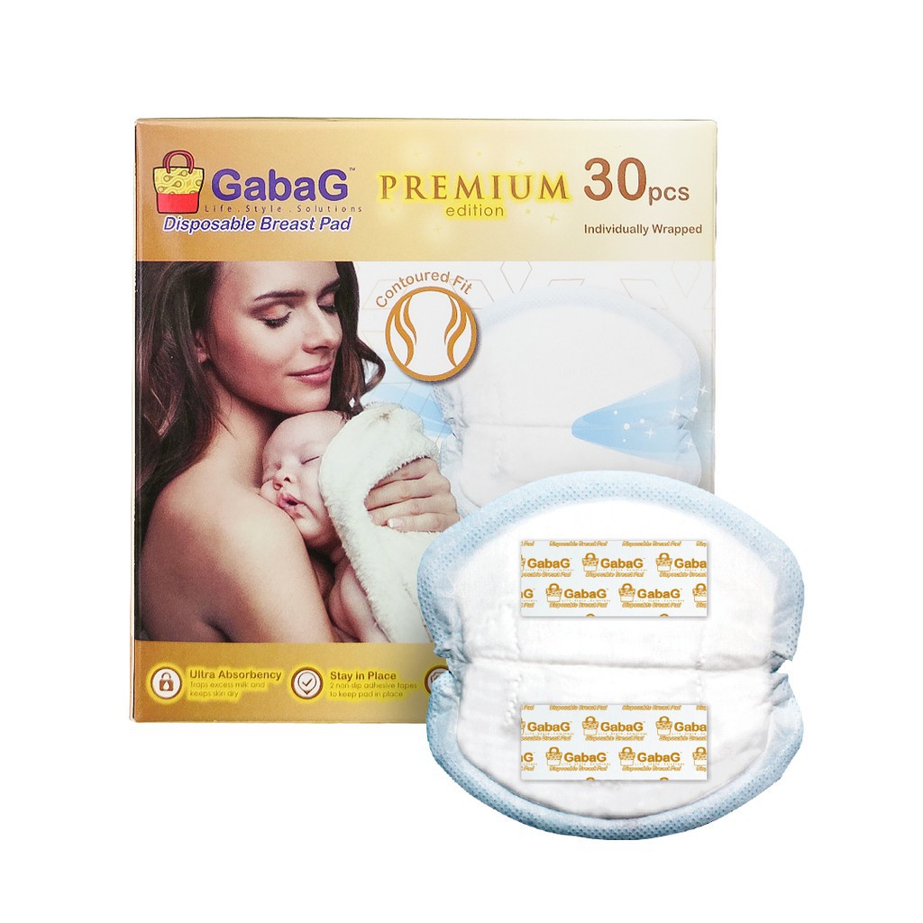 GABAG Disposable Breast Pad Premium - Penyerap ASI Breastpad