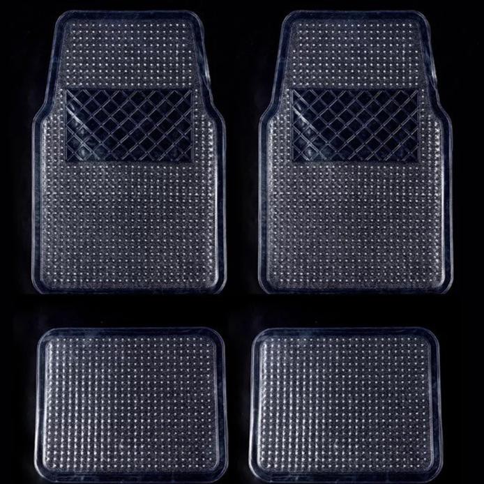 Karpet Karet Waterproof Mobil Bening Transparant Universal Car Mat
