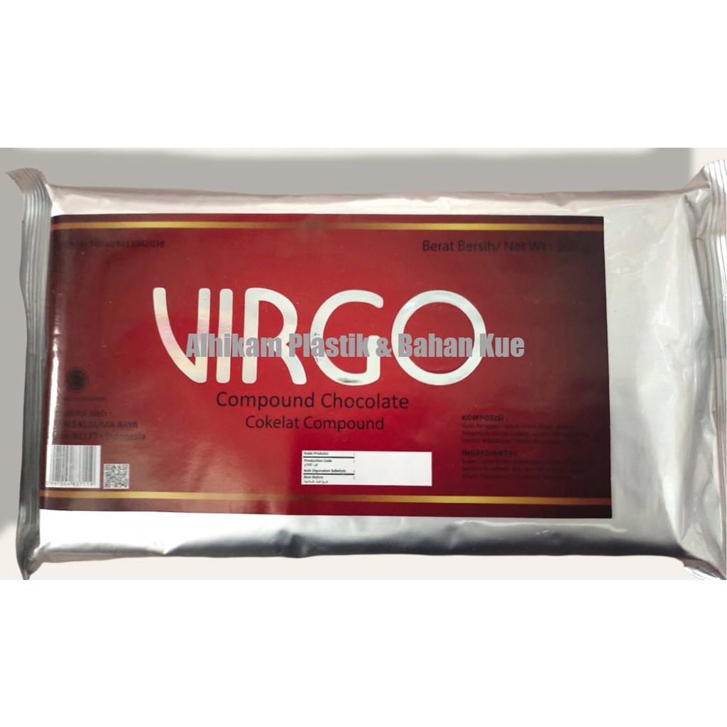 

Coklat Compound Virgo 500 gr / Coklat Batang Virgo 500gr