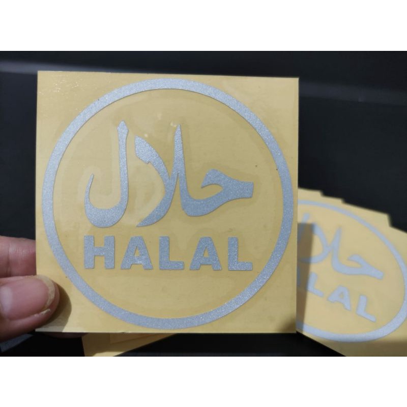 

STICKER HALAL STIKER CUTTING
