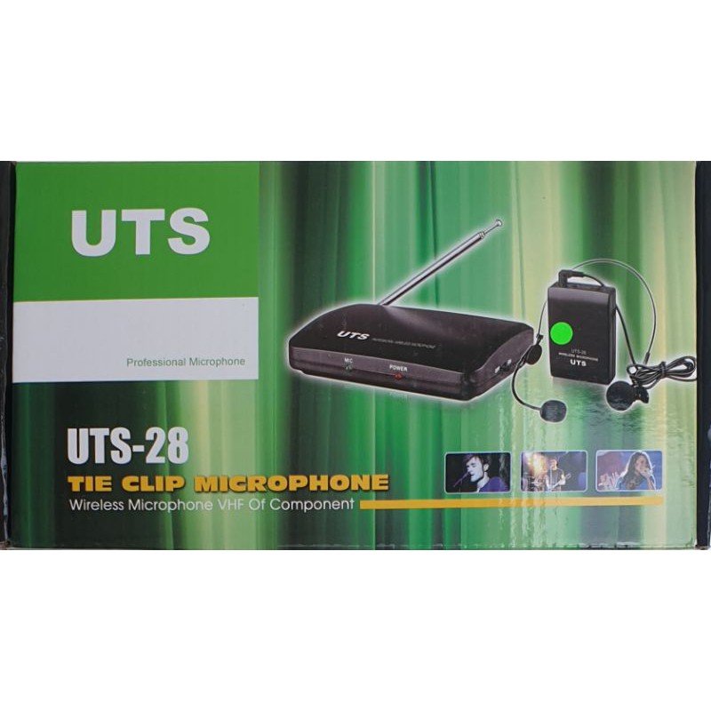 Mic Bando Mic Jepit CLIP ON Wireless UTS 28.