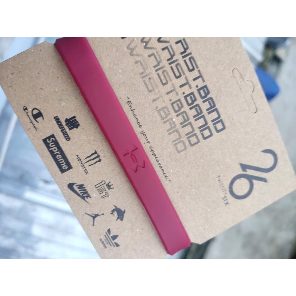 NEW GELANG TANGAN PRIA ORI UA FULL MAROON