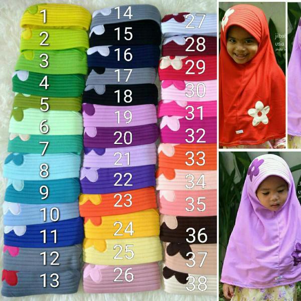 jilbab anak merk vania , bergo sekolah sd terlaris