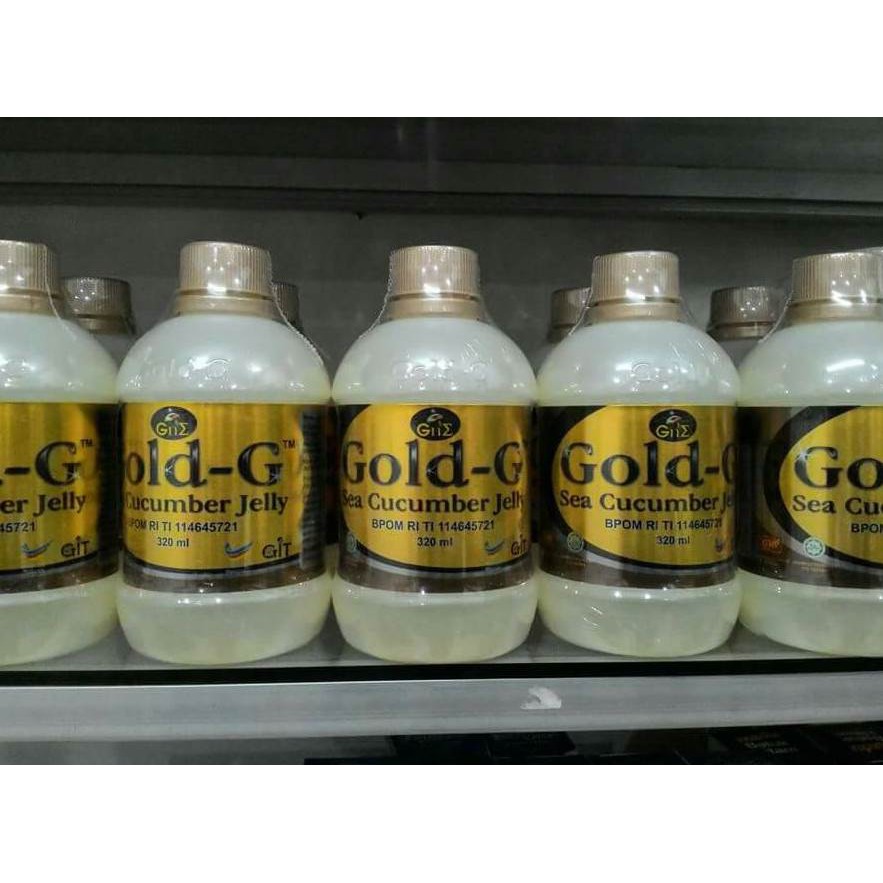 GAMAT GOLD G 320 ML / GOLD G 320 / TERIPANG / JELLY GAMAT