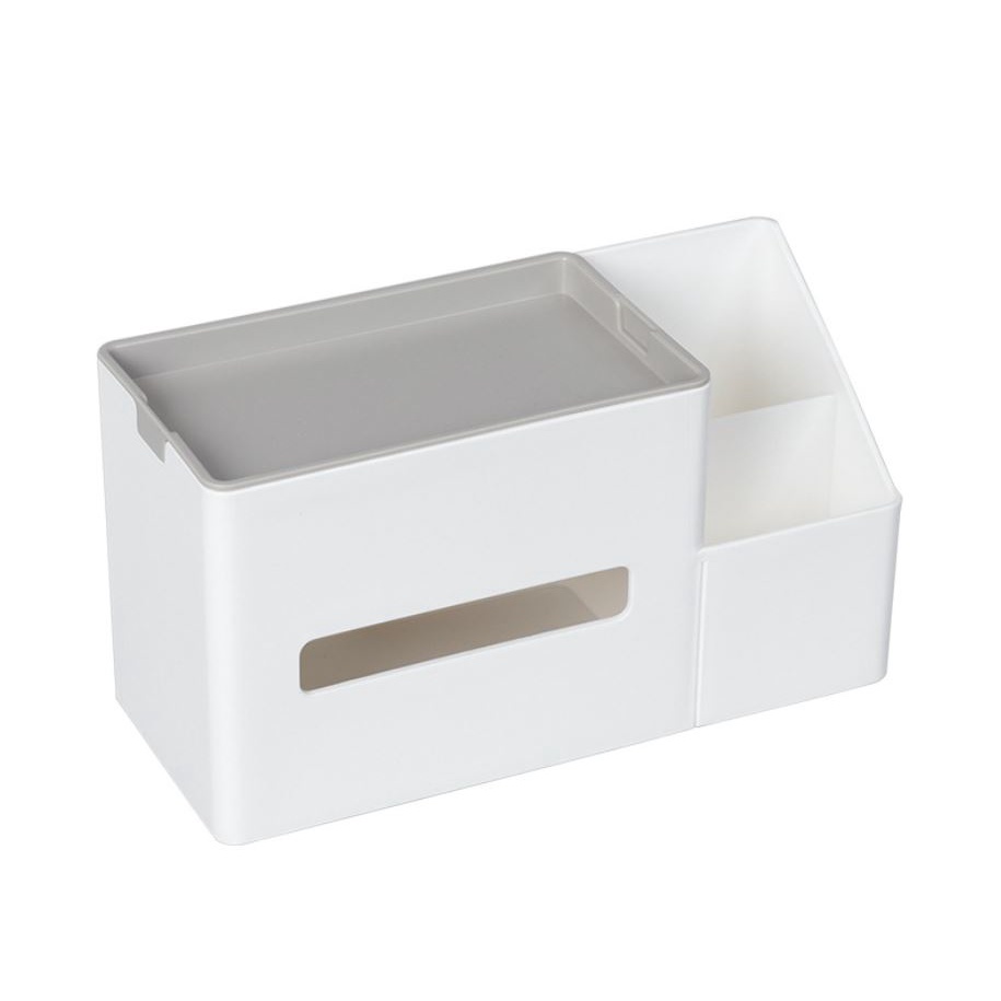 Dekstop Storage Box Organizer Kotak Tempat Makeup Tissue Perhiasan Pulpen