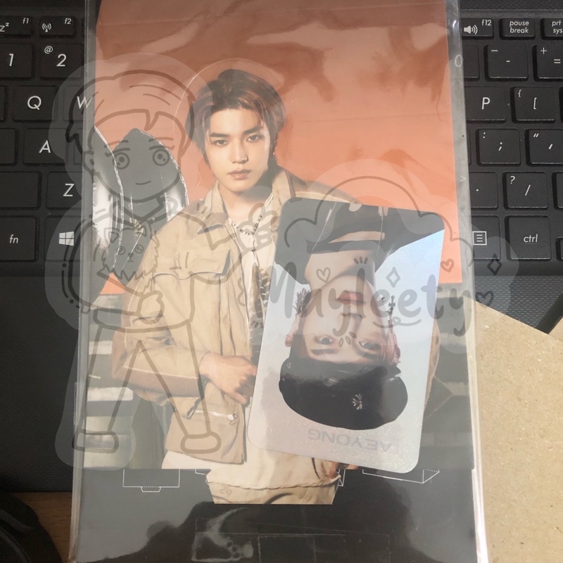 HOLO STANDEE RESONANCE PT.1 TAEYONG HOLOGRAM PHOTOCARD STANDEE RESO