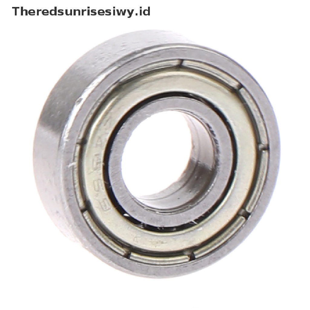 (Theredsunrisesiwy.Id) 10pcs / Set Bola Bearing Deep Groove Bahan Carbon Steel Ukuran 696zz