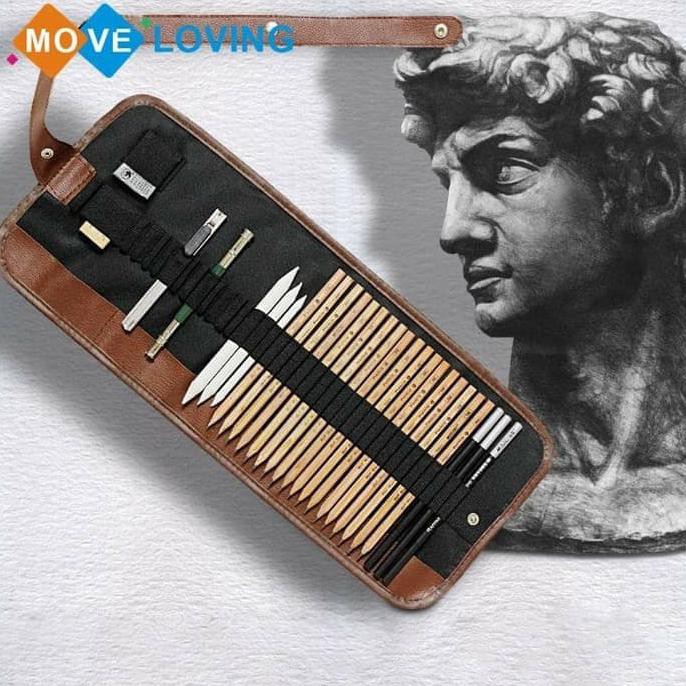 

Ireadyl Set 29 Pensil Sektsa Gambar Sketch Drawing Pencil Free Pouch Exclusive