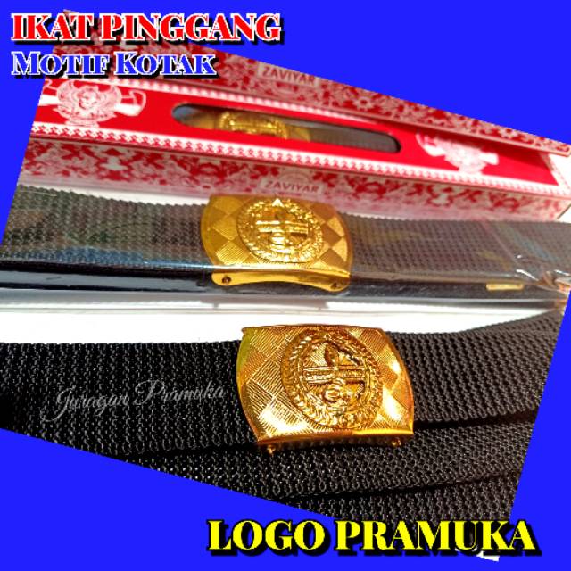 IKAT PINGGANG PRAMUKA MOTIF ( PRAMUKA )