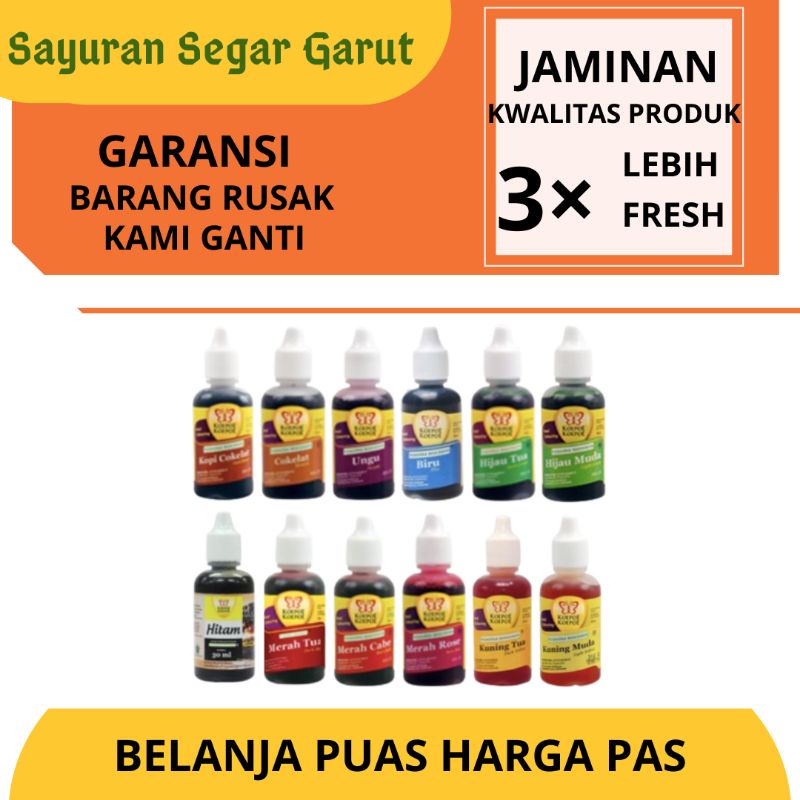 

Pewarna Makanan Koepoe 30ml by Sayuran Segar Garut