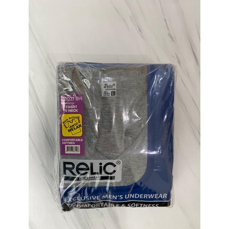 Kaos Dalam Oblong T Shirt Crew Neck V Neck Pria Relic Lengan Pendek Kaos Dalam Relic Kaos Dalam Pria