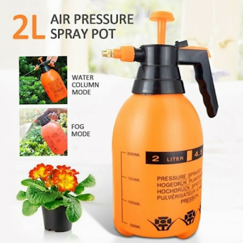 Botol Tabung Semprotan Air Spray Disinfektan Semprot Pupuk Tanaman Bunga Burung 2 L Multifungsi