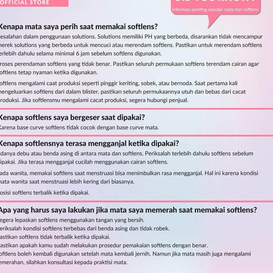 Terpercaya Spex Symbol GG Softlens Private Collection Varian Ashlee