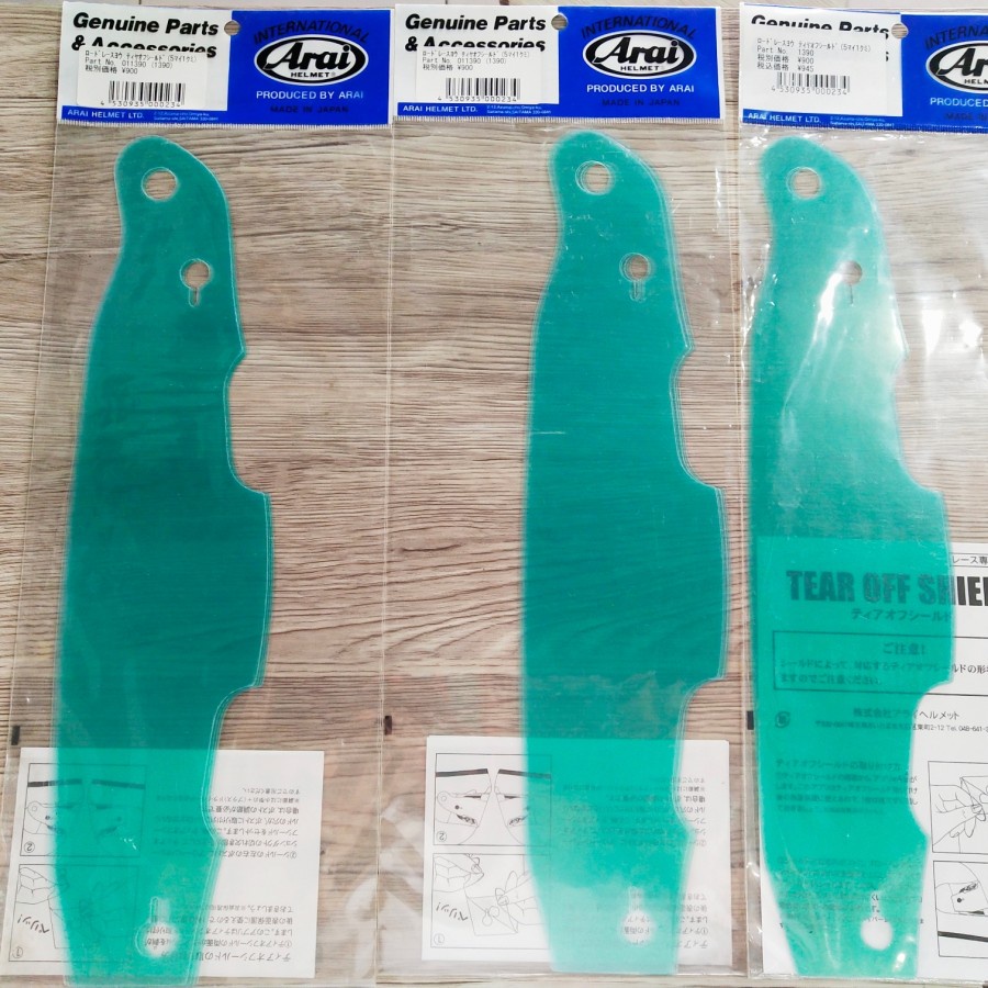 TEAROFF ARAI SAL SAI VAS ORIGINAL