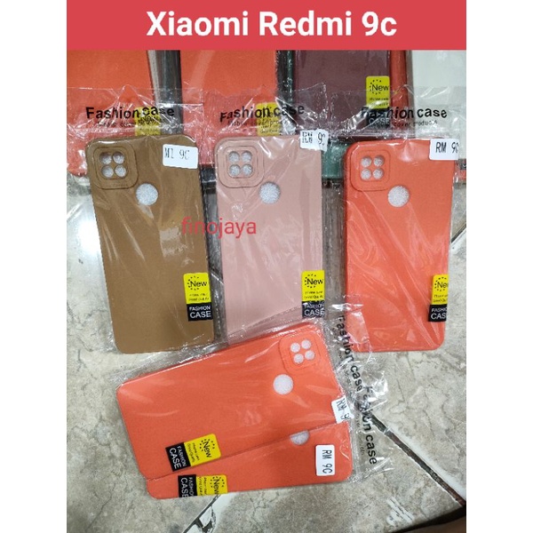 Softcase Xiaomi Redmi 9C Silikon Casing Selicon Case Macaron Pelindung Pro Camera