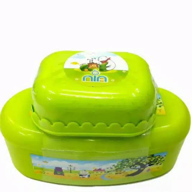 TEMPAT BEDAK BAYI NIA + TEMPAT SABUN-TEMPAT BEDAK NIA + SABUN-TEMPAT BEDAK PLUS SABUN MURAH