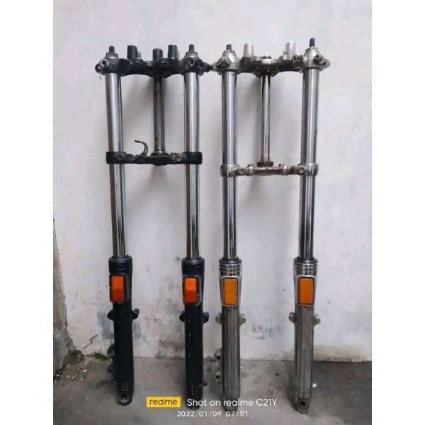 SKOK DEPAN GL PRO MAX ORI SHOCK SHOCBREAKER KOMPLIT SEGITIGA