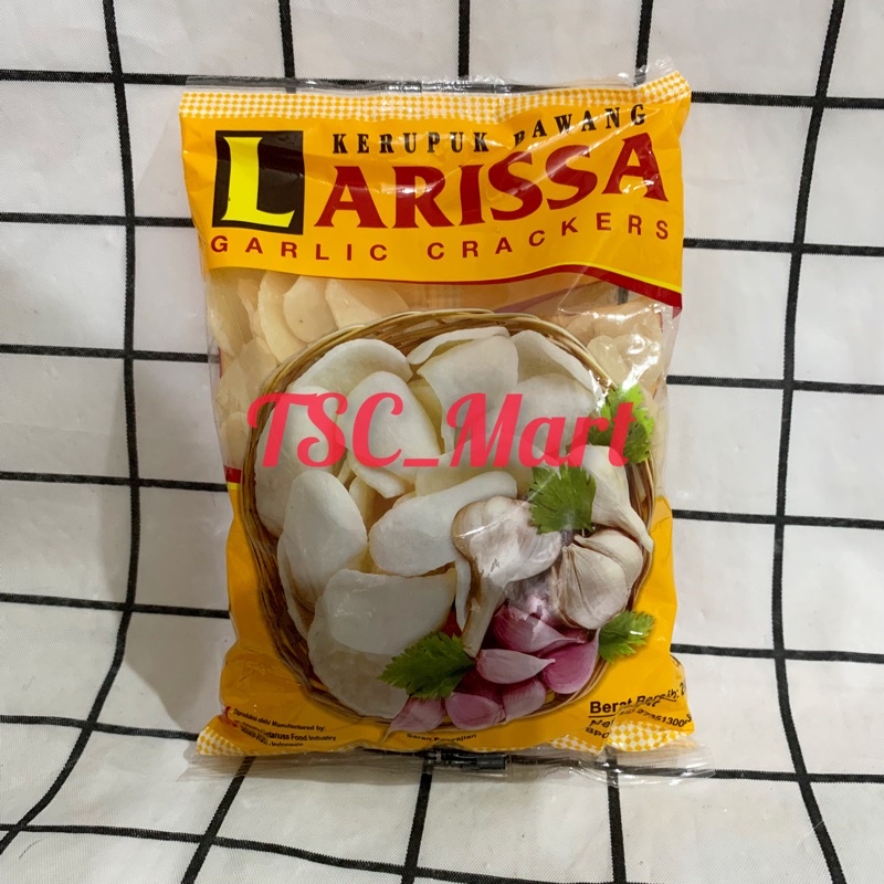 

Larissa Kerupuk Bawang Larissa Garlic Crackers 250gr