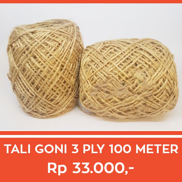 Tali Goni / Rami 3 PLY ± 100 Meter