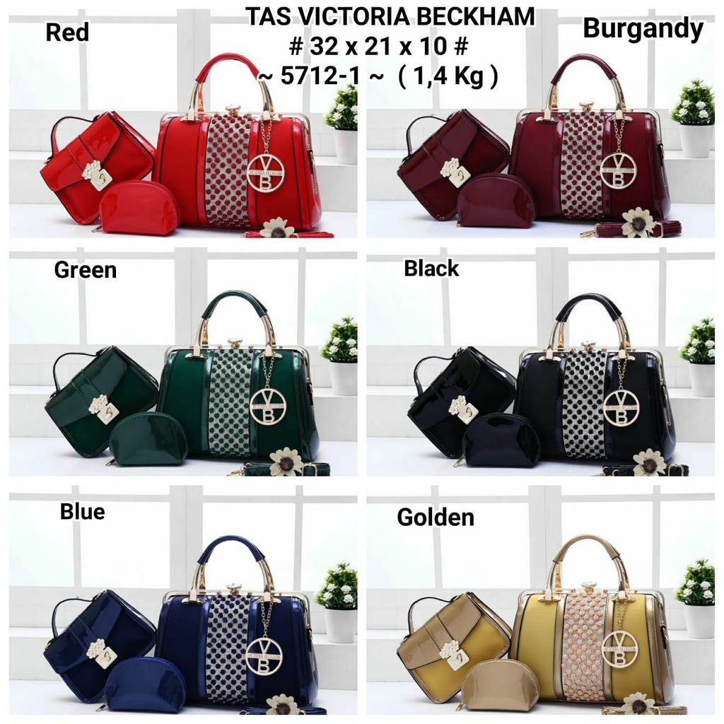 BAG VICTORIA BECKHAM BEHEL Speedy set 3 in one Series 5712-1 / TAS WANITA / TAS VICTORIA BECKHAM