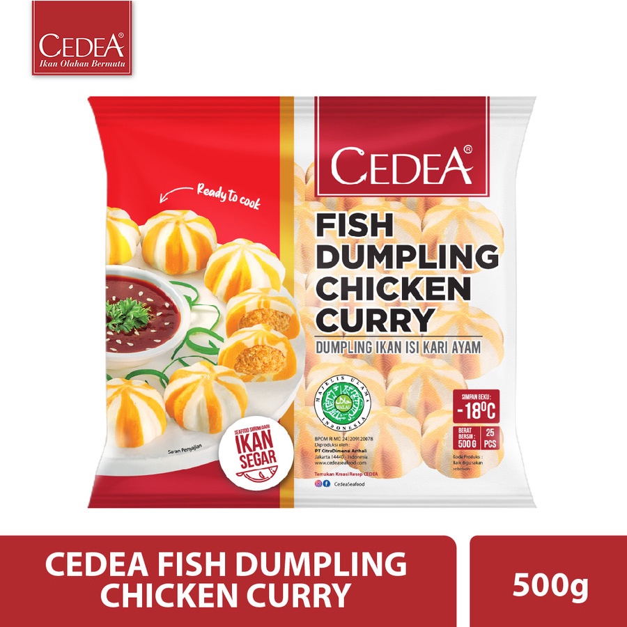 

CEDEA DUMPLING CURRY 500g