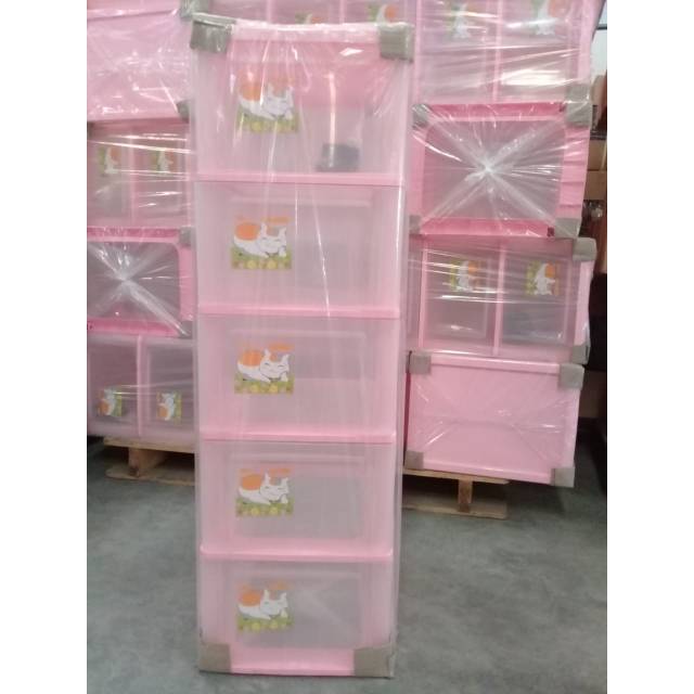 Lemari PLastik Transparan Kartun Susun 5 Shopee Indonesia Lemari PLastik Transparan Kartun Susun 5 Shopee Indonesia