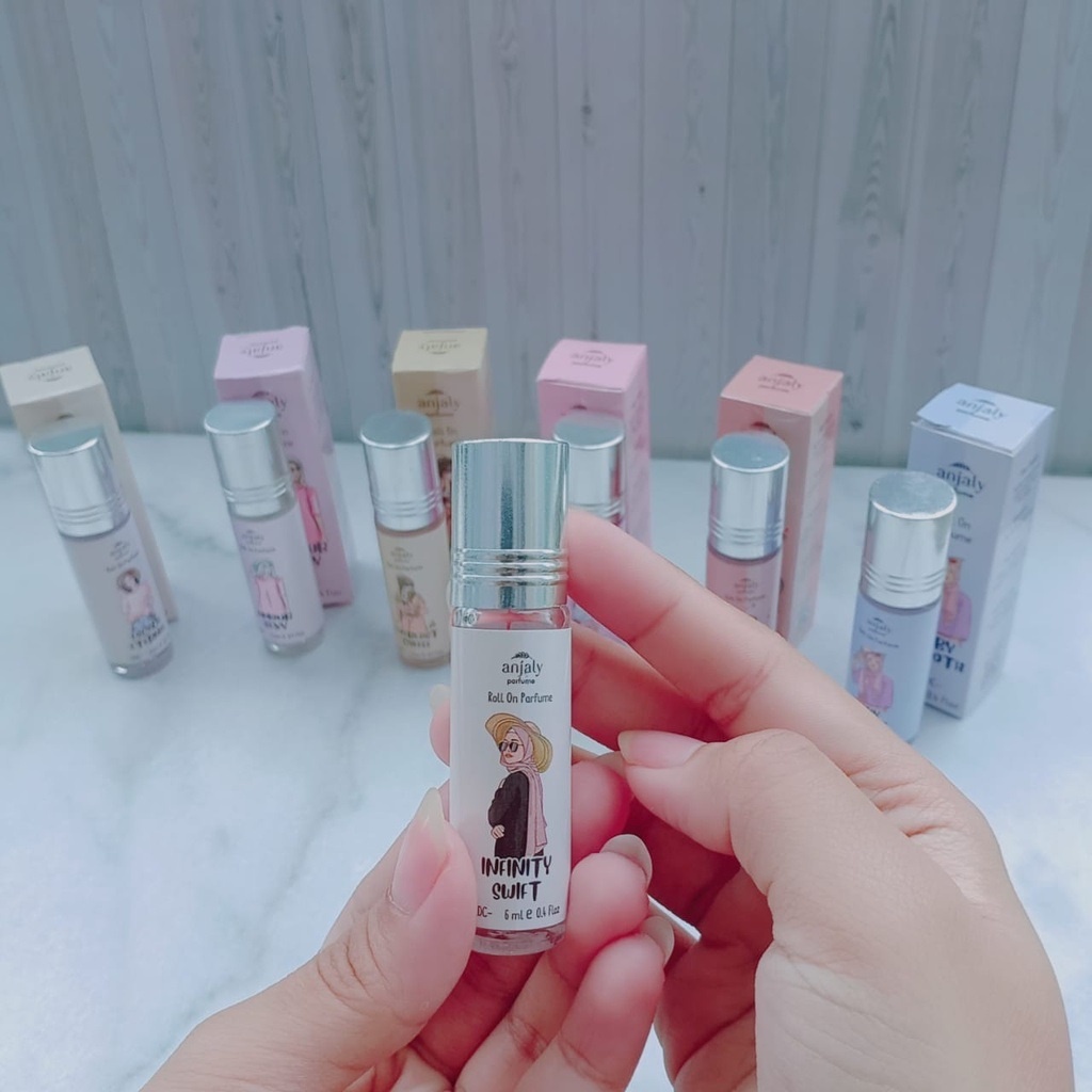 BEAUTY JAYA - Parfum Anjaly Roll On Parfume 6ml Original BPOM / Parfum Wanita Pemikat Pria Wangi Tahan Lama