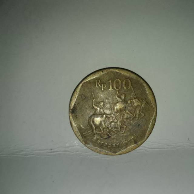 Uang lama Rp.100 Tahun 1996 asli
