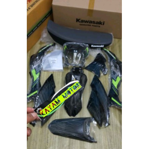 Full cover body set KLX Dtracker new upgrade ke KLX 150 S KLX L KLX lama original Kawasaki
