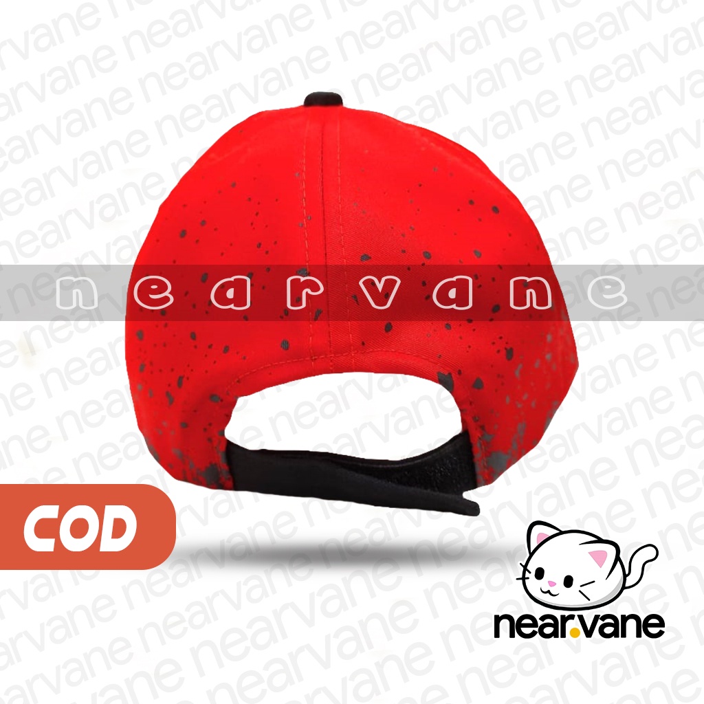 Topi Anak Laki Laki Perempuan Karakter Logo Captain America Keren Lucu Motif Print Sablon dan Bordir Cowok Cewek Usia Umur 2 3 4 5 6 7 8 Tahun-3