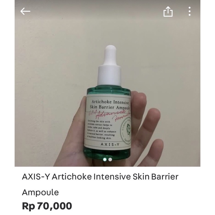 axis-y skin barrier ampoule