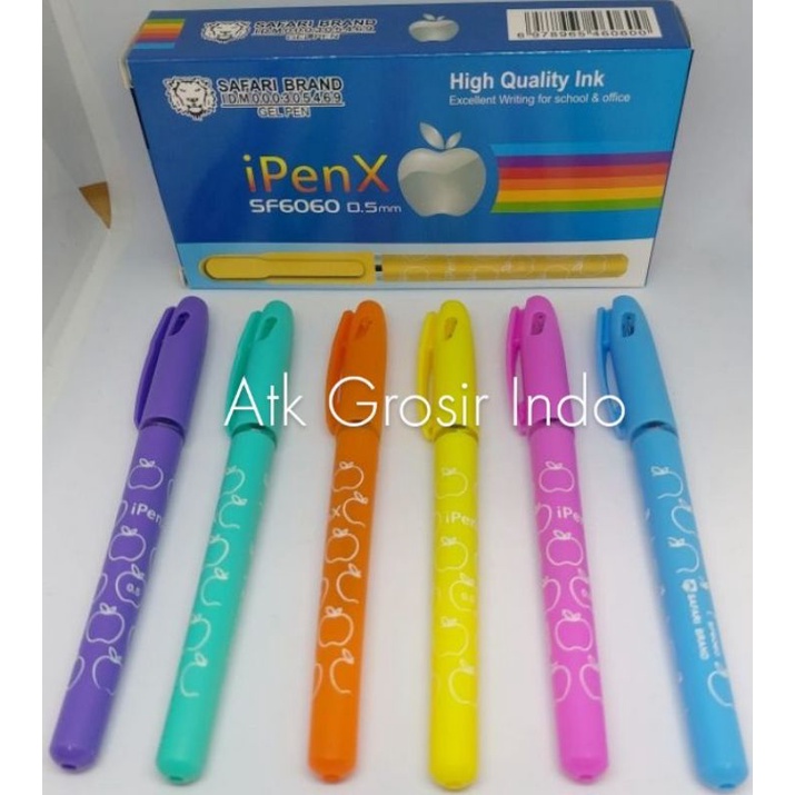 

Pulpen apel iPenX sf6060 perlusin isi 12 pcs