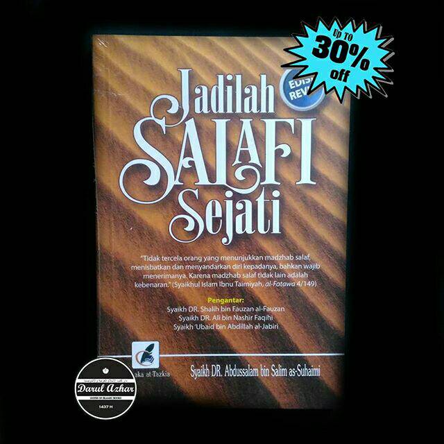 Buku Islam Jadilah Salafi Sejati