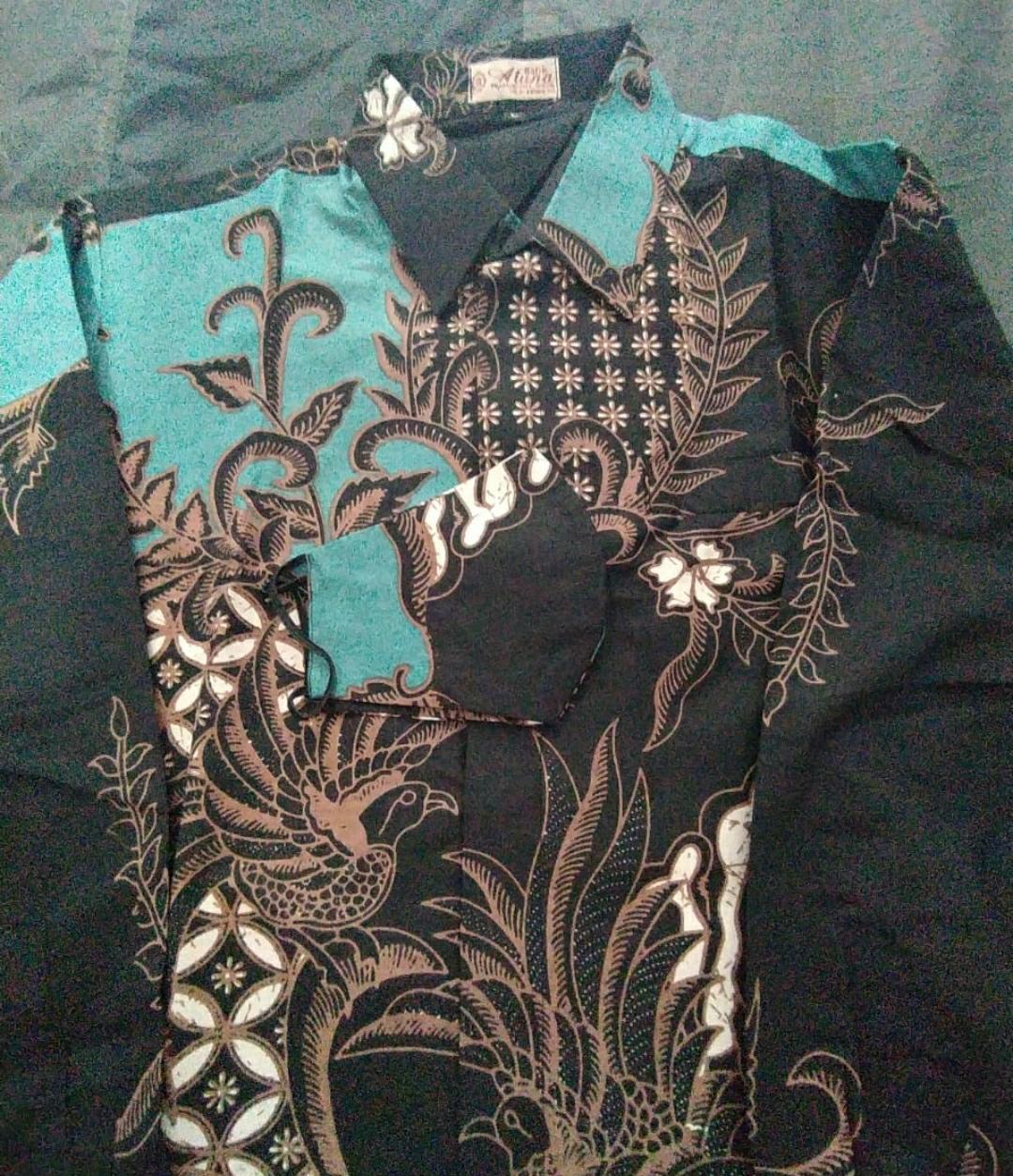 Kemeja Baju Batik Slimfit Pria Lengan Panjang Premium Batik Katun Aluna Furing Asli Solo Pcw 076