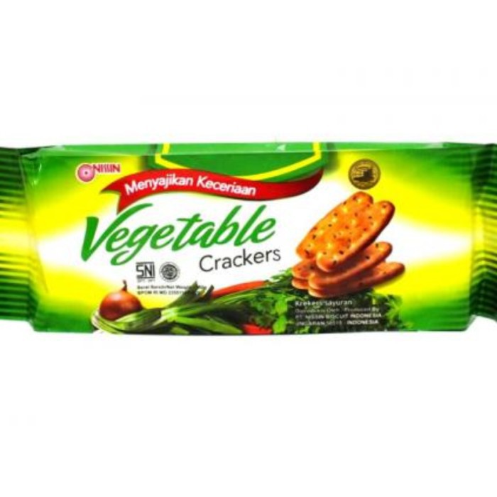 

Nissin Vegetable Crackers / Biscuit 160gr