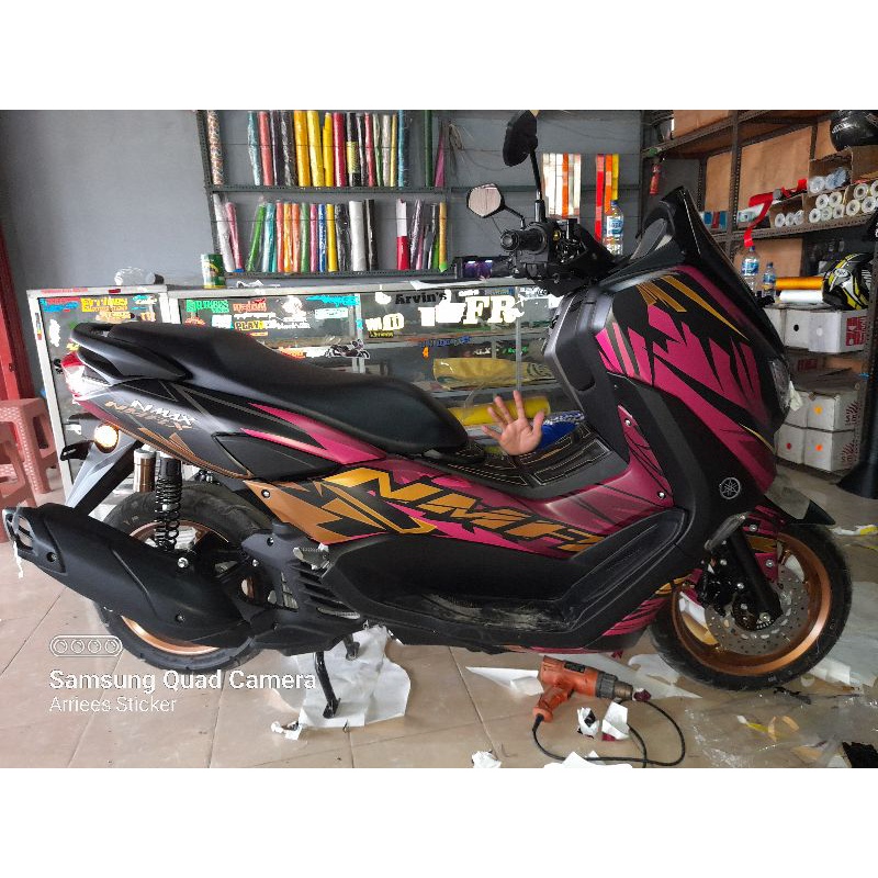 Sticker Decal  All New Nmax 2020 2021 2022 Fullbody Custom Nmax New Full Body Stiker new nmax fullbo